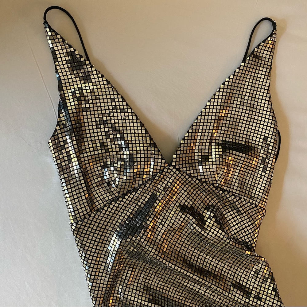 Zara Shimmer Midi Dress - Picture 2 of 13